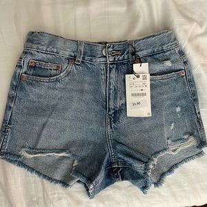 GIRLS HI-RISE ZARA DENIM SHORTS